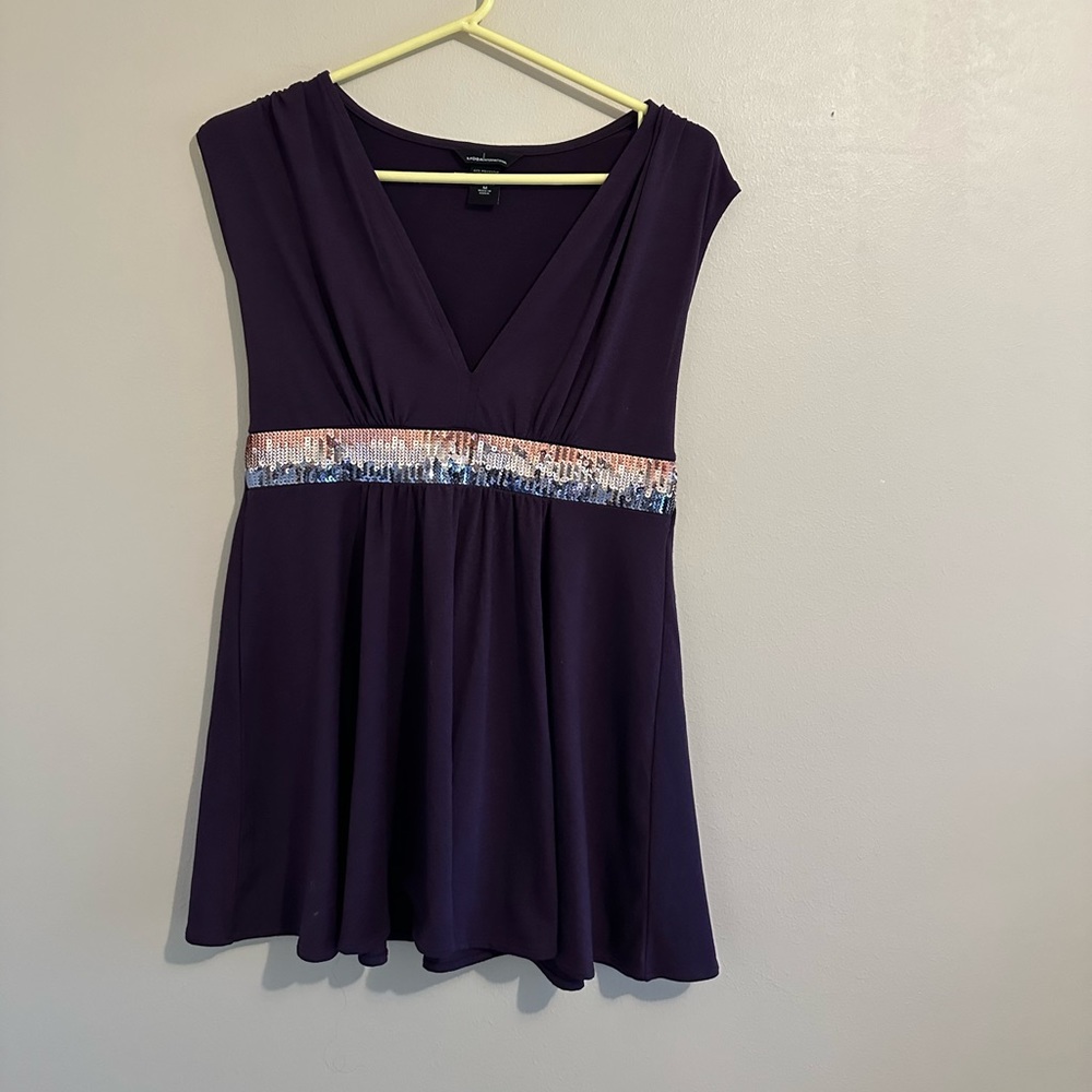 Moda international peplum top